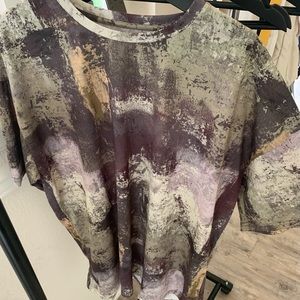 BoohooMan oversized Aztec T-shirt